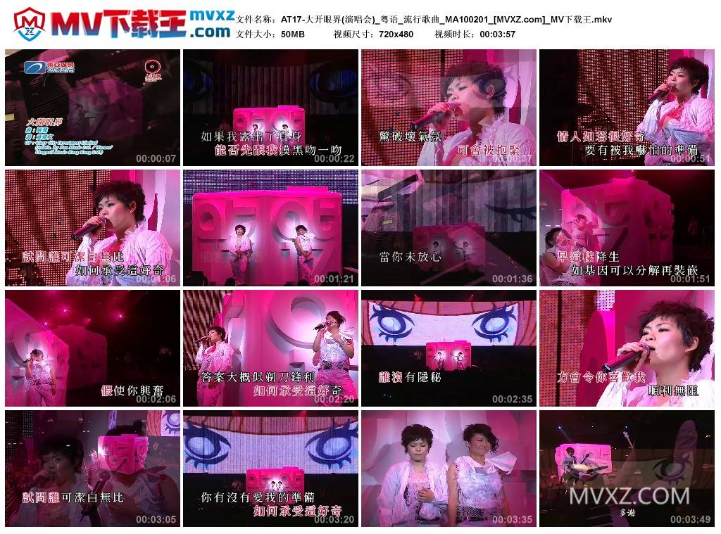 AT17-大开眼界(演唱会)_粤语_流行歌曲_MA100201